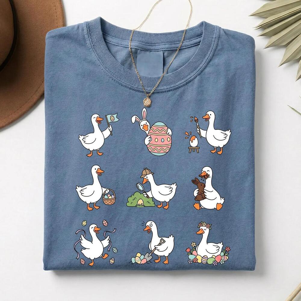 S Silly Goose Easter Shirt, Easter Day Shirt, Teacher Easter Gift